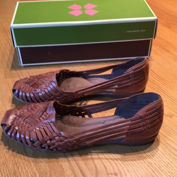 Leather huaraches like new! - Picture 1 of 2